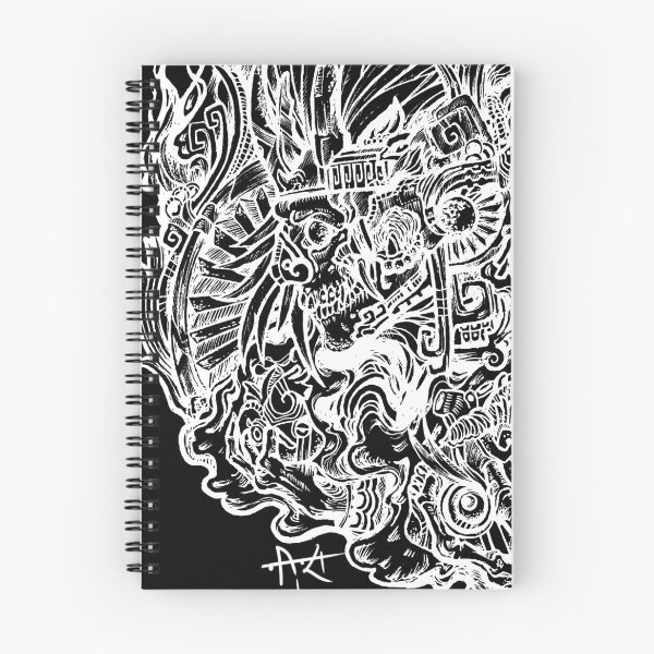 Item preview, Mictlantecuhtli, god of death, white designed and sold by UrielCalavera.