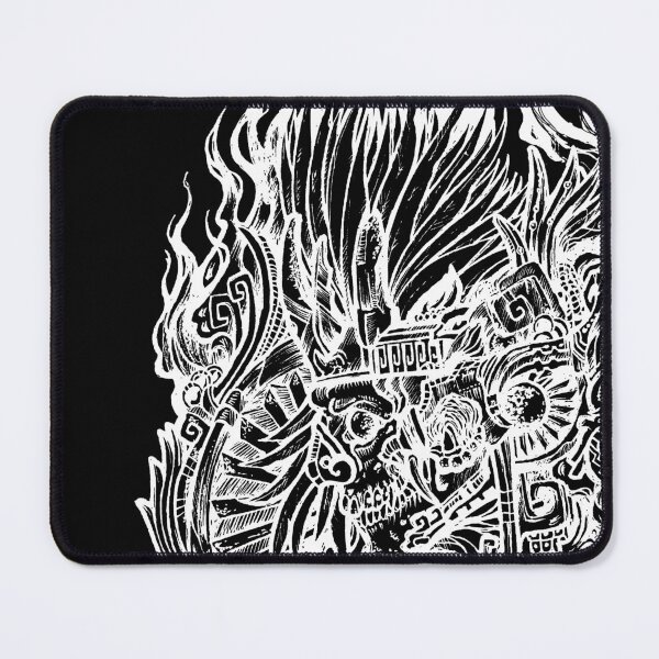 Item preview, Mictlantecuhtli, god of death, white designed and sold by UrielCalavera.