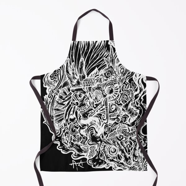 Item preview, Mictlantecuhtli, god of death, white designed and sold by UrielCalavera.
