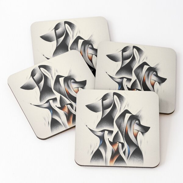 Item preview, CubiDogs Canvas Wall Art - Unique Dog Print for Pet Lovers designed and sold by Naya-Daur.