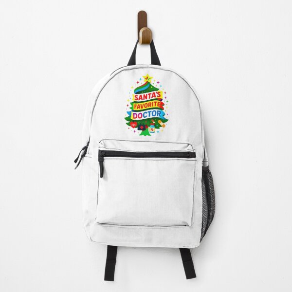 Item preview, Santa’s Favorite ⭐ Doctor ⭐ – Holiday Christmas Tree Design – Healthcare Hero Edition designed and sold by WheelieGdArt.