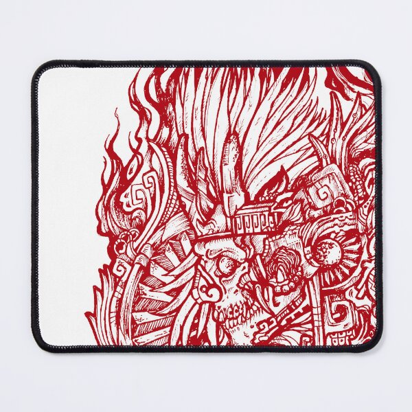 Item preview, Mictlantecuhtli, god of death, net designed and sold by UrielCalavera.