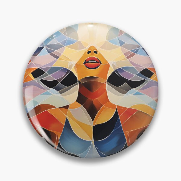 Item preview, Chromatic Drift Sticker - Colorful Vinyl Art Decal for Laptops & Water Bottles designed and sold by Naya-Daur.
