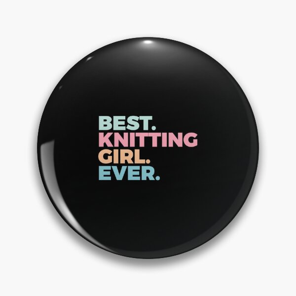 Item preview, Best Knitting Girl Ever designed and sold by SarahLorri.