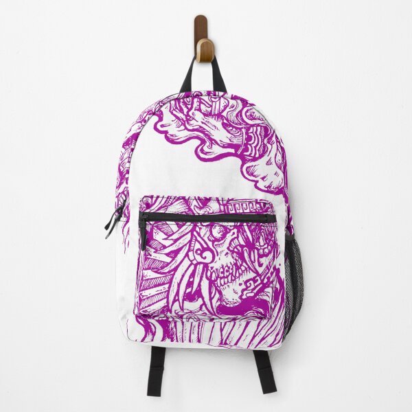 Item preview, Mictlantecuhtli, god of death, purple designed and sold by UrielCalavera.