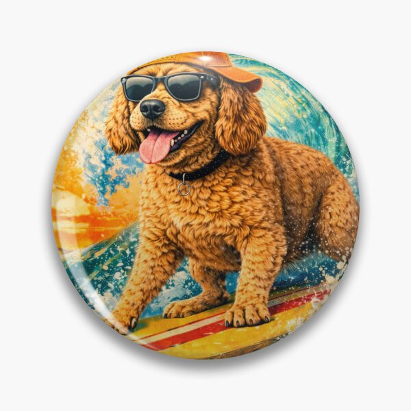 Item preview, Surfing Dog - Surfs up designed and sold by Taz-Clothing.