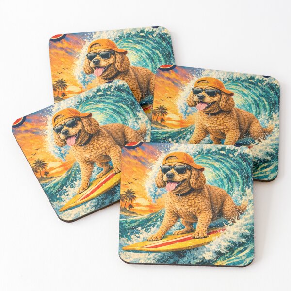 Item preview, Surfing Dog - Surfs up designed and sold by Taz-Clothing.