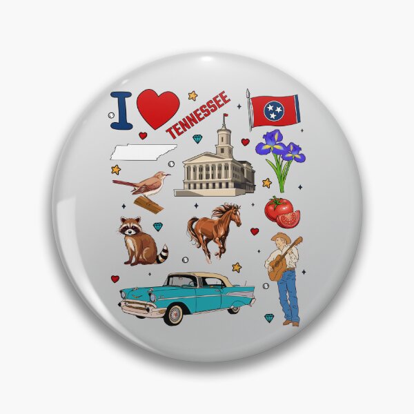 Item preview, Tennessee Vintage Charm, I Love TN Southern Pride Design designed and sold by mashmosh.