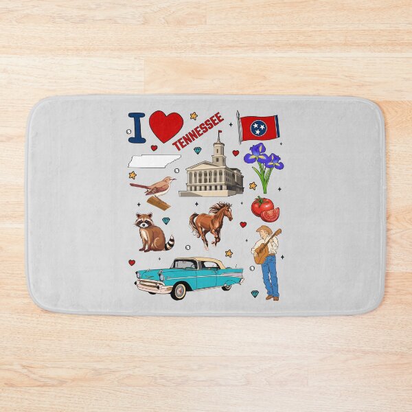 Item preview, Tennessee Vintage Charm, I Love TN Southern Pride Design designed and sold by mashmosh.
