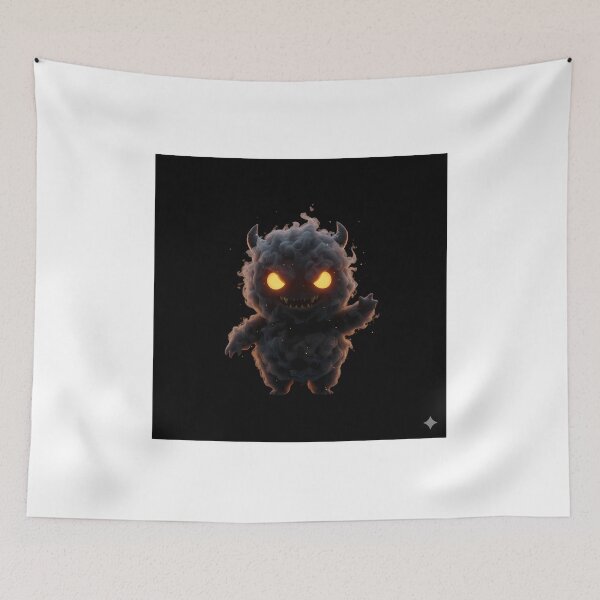 Item preview, Ember-Eyed Smoke Demon designed and sold by digisetumedia.