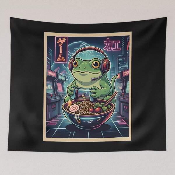 Item preview, frog gaming designed and sold by FemmeForge.
