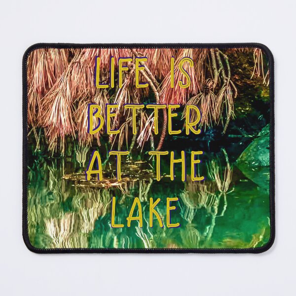Item preview, Life Is Better at the Lake Print designed and sold by aadventures.