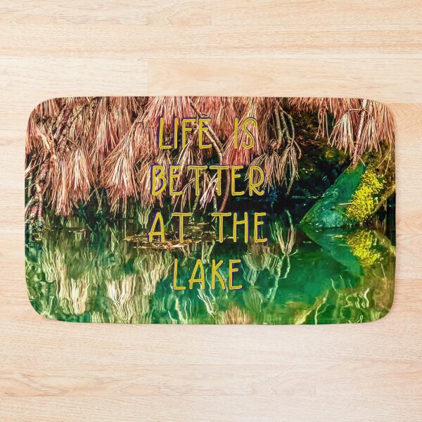 Item preview, Life Is Better at the Lake Print designed and sold by aadventures.
