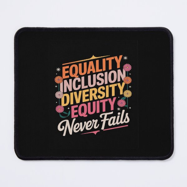 Item preview, Equality Inclusion Diversity Equity Love Never  designed and sold by PowAcademy.