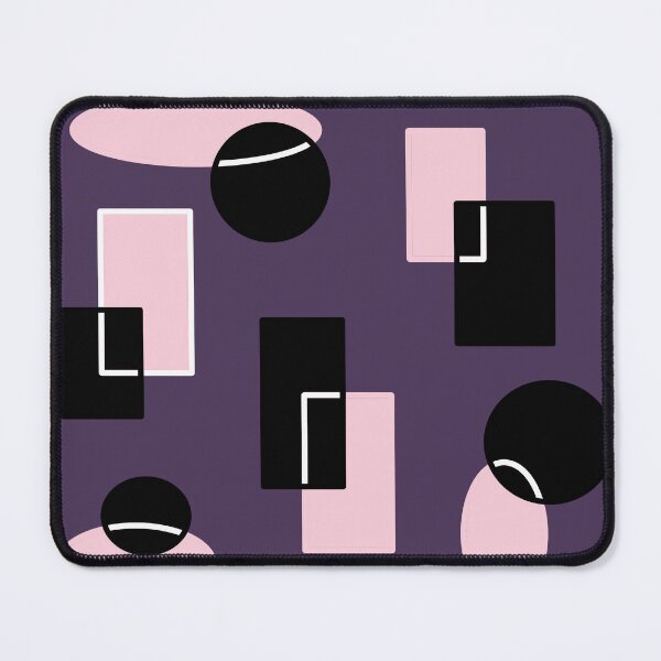 Item preview, Abstract, shapes, ovals and rectangles, Purple EZonThei designed and sold by EZonThei.