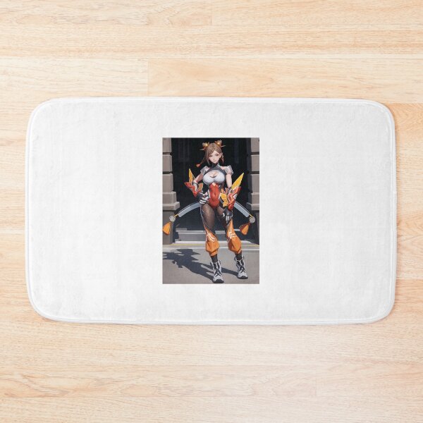 Item preview, Qi AoV Fan Art: Martial Arts Warrior Girl Portrait designed and sold by iloveanimechibi.