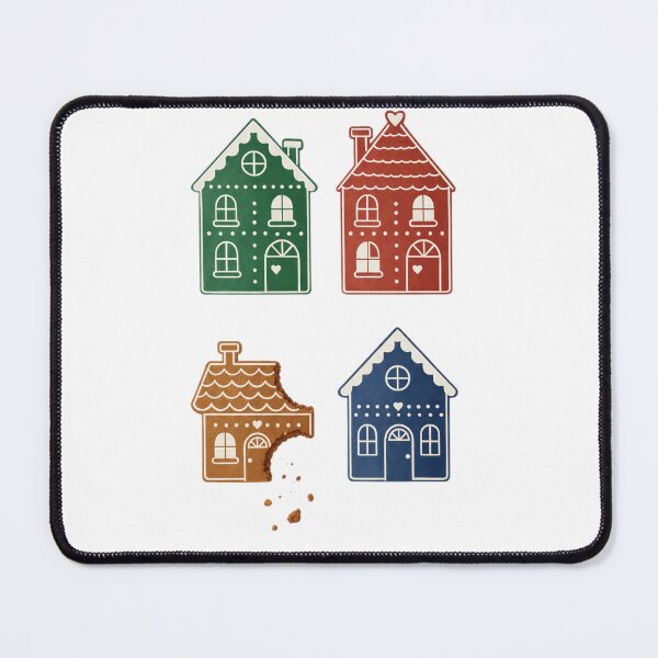 Item preview, Festive Gingerbread Houses with Icing Details designed and sold by goold-fish.