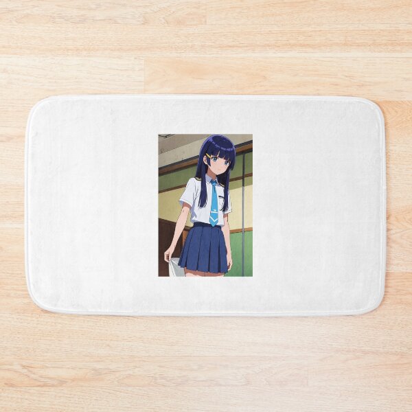Item preview, Reika Aoki Smile Precure: Blue Haired Anime School Girl designed and sold by iloveanimechibi.