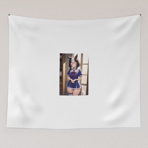 Item preview, Rice Shower Umamusume: Navy Sailor Uniform Horse Girl designed and sold by iloveanimechibi.