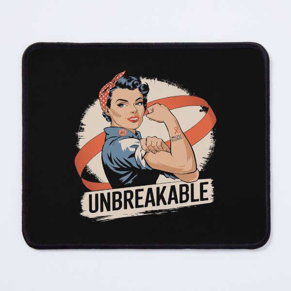 Item preview, MS Warrior Unbreakable Multiple Sclerosis Awareness Women  designed and sold by MythWoot.