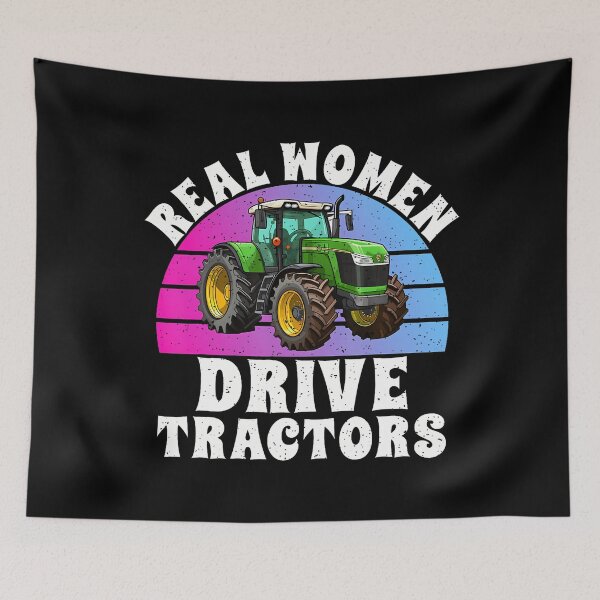 Item preview, Real Women Drive Tractors designed and sold by SharronDawn.