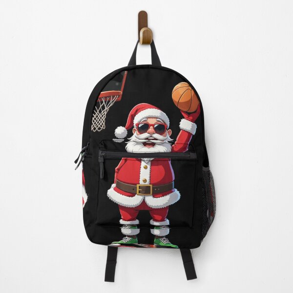 Item preview, Slam Dunk Santa – Festive Basketball Vibes with Attitude designed and sold by PixelVibe782.