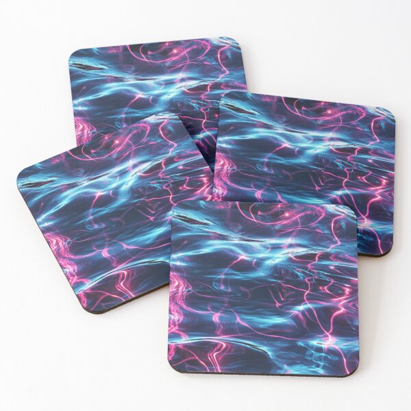Item preview, Electric Neon Water Flow designed and sold by weirdfishes123.