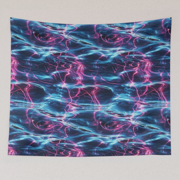 Item preview, Electric Neon Water Flow designed and sold by weirdfishes123.