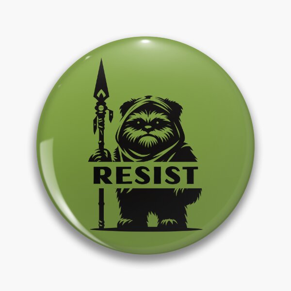 Item preview, Resist Ewok designed and sold by Cut & Paste Productions.