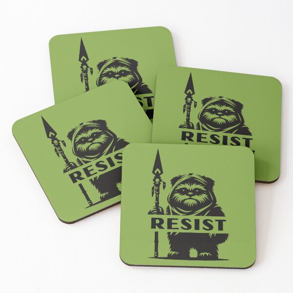 Item preview, Resist Ewok designed and sold by Cut & Paste Productions.