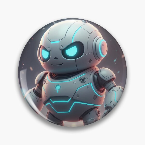 Item preview, Neon-Hearted Robot Wanderer designed and sold by digisetumedia.
