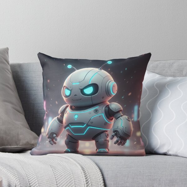 Item preview, Neon-Hearted Robot Wanderer designed and sold by digisetumedia.