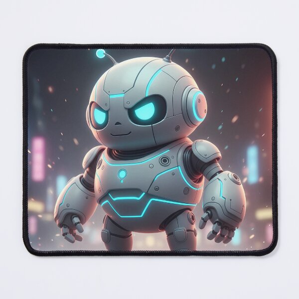 Item preview, Neon-Hearted Robot Wanderer designed and sold by digisetumedia.