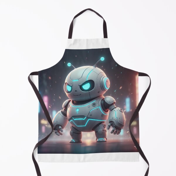 Item preview, Neon-Hearted Robot Wanderer designed and sold by digisetumedia.