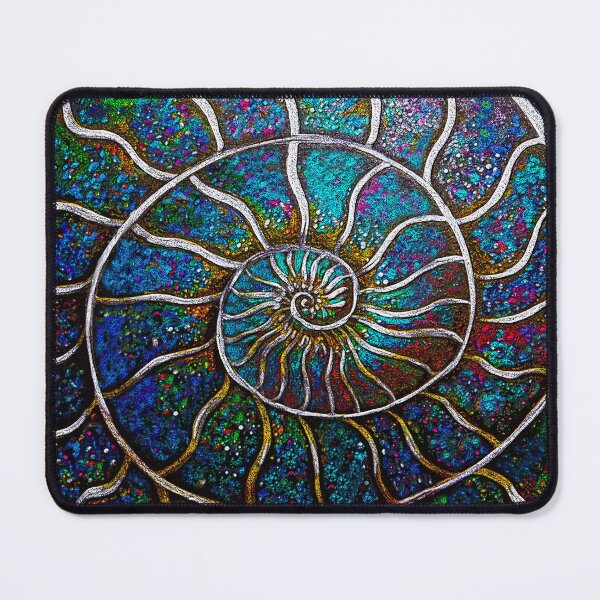 Item preview, Ammonite Nautilus Fossil Art Sea Creature designed and sold by oz10.