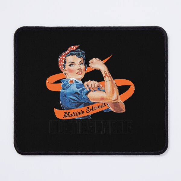 Item preview, MS Warrior Unbreakable Multiple Sclerosis Awareness Women  designed and sold by CombatTask.