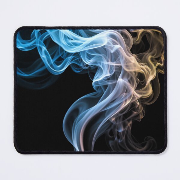 Item preview, Ethereal Smoke Flow – Luminous Abstract Energy in Motion designed and sold by PixelVibe782.