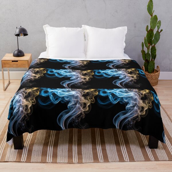 Item preview, Ethereal Smoke Flow – Luminous Abstract Energy in Motion designed and sold by PixelVibe782.