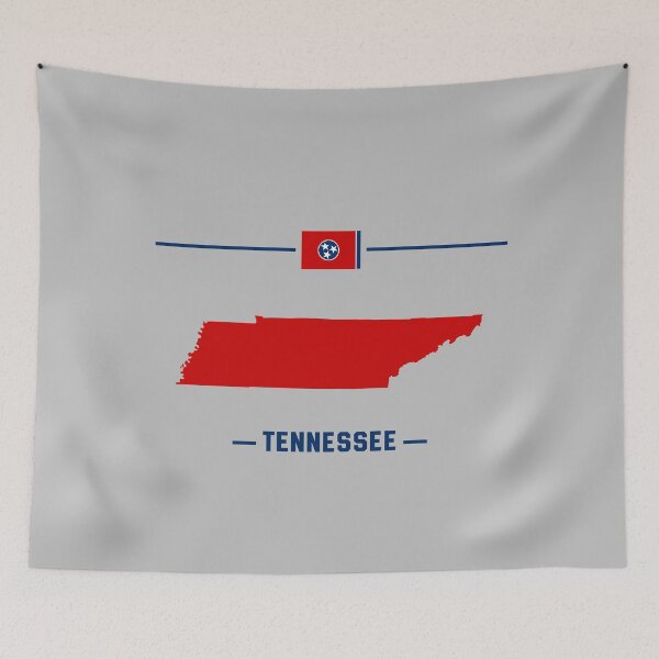 Item preview, Classic Tennessee, State Shape and Flag Pride designed and sold by mashmosh.