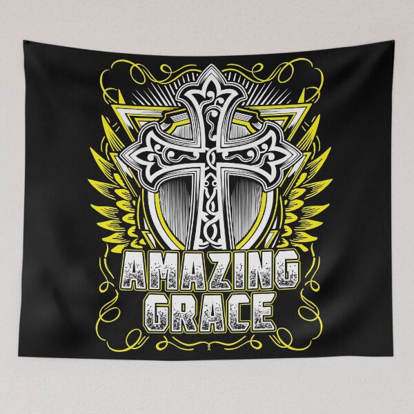 Item preview, BIBLE VERSE Amazing Grace - Statement Christian Shirt Exodus 34:6 designed and sold by pinedamikeb.