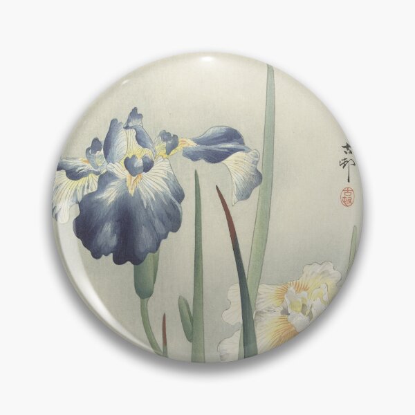 Item preview, Ohara Koson: Irises designed and sold by Tridentulus.