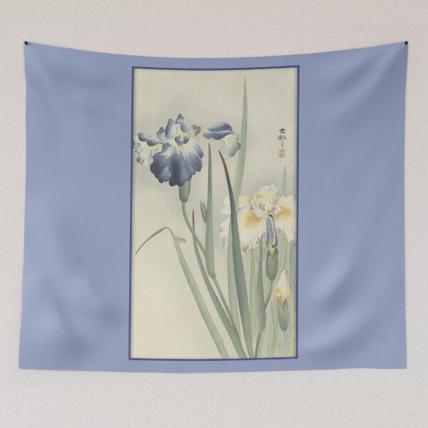 Item preview, Ohara Koson: Irises designed and sold by Tridentulus.