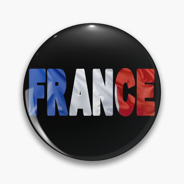 Item preview, FRANCE - Flag Flying in Wind cut to Letters Souvenir Sticker Shirt designed and sold by Adam Gormley.
