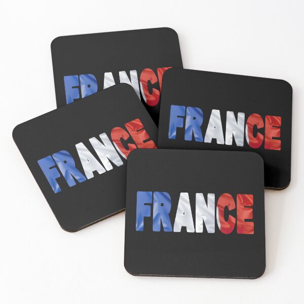 Item preview, FRANCE - Flag Flying in Wind cut to Letters Souvenir Sticker Shirt designed and sold by Adam Gormley.