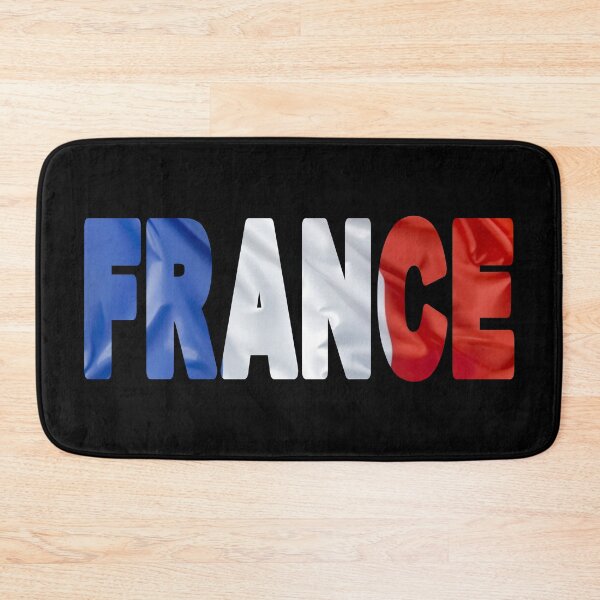 Item preview, FRANCE - Flag Flying in Wind cut to Letters Souvenir Sticker Shirt designed and sold by Adam Gormley.