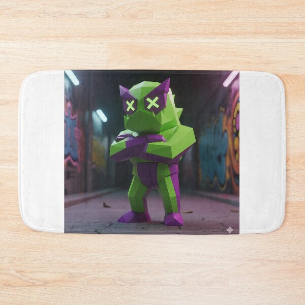 Item preview, Neon Alley Rebel Golem designed and sold by digisetumedia.