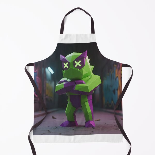 Item preview, Neon Alley Rebel Golem designed and sold by digisetumedia.
