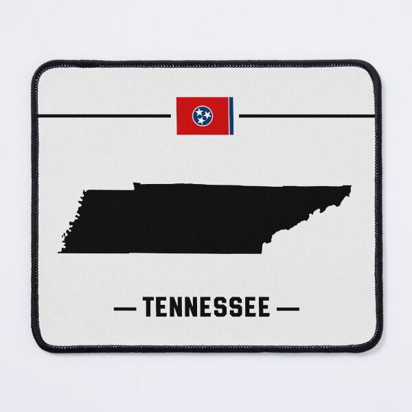 Item preview, Tennessee State Map & Flag Silhouette T-Shirt | Volunteer State Pride designed and sold by mashmosh.