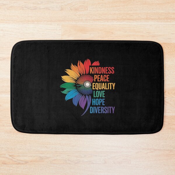 Item preview, Kindness Peace Equality Love Hope Diversity Human Rights 7 designed and sold by PowAcademy.