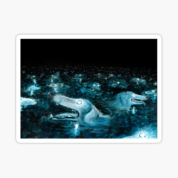 Me and the Girls Going Out for a Swim Sticker